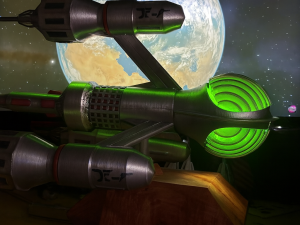 Blake’s 7 The Liberator/The Obsidian lamp