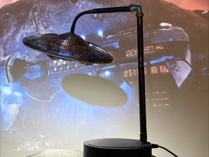 Alternative view of Doctor Who Dalek Mothership desktop lamp