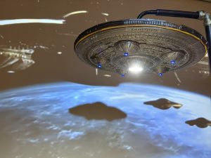 Doctor Who Dalek Mothership desktop lamp