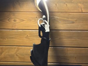 Art Deco Moonlight Dancers Lamp