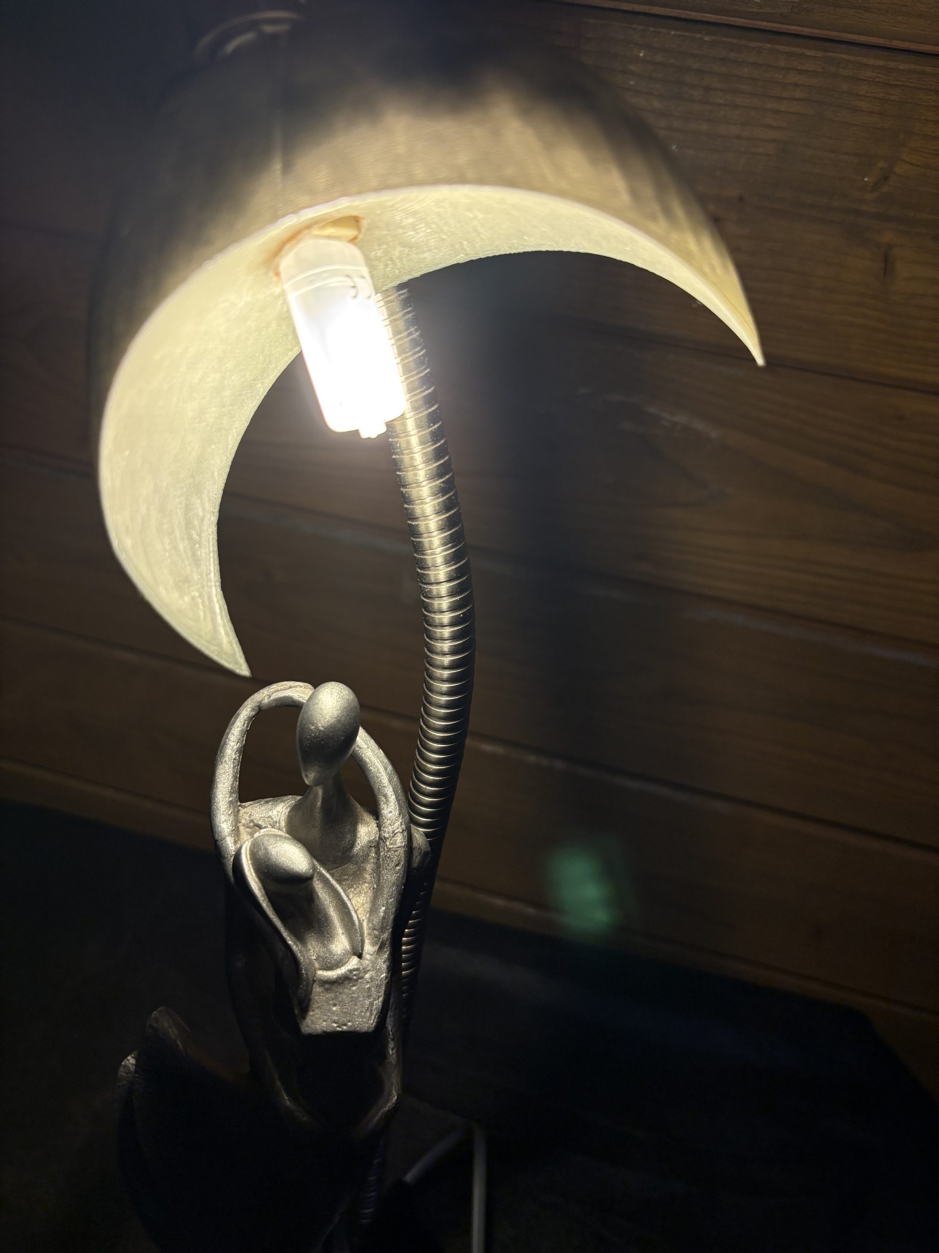 Art Deco Moonlight Dancers Lamp - Image 5