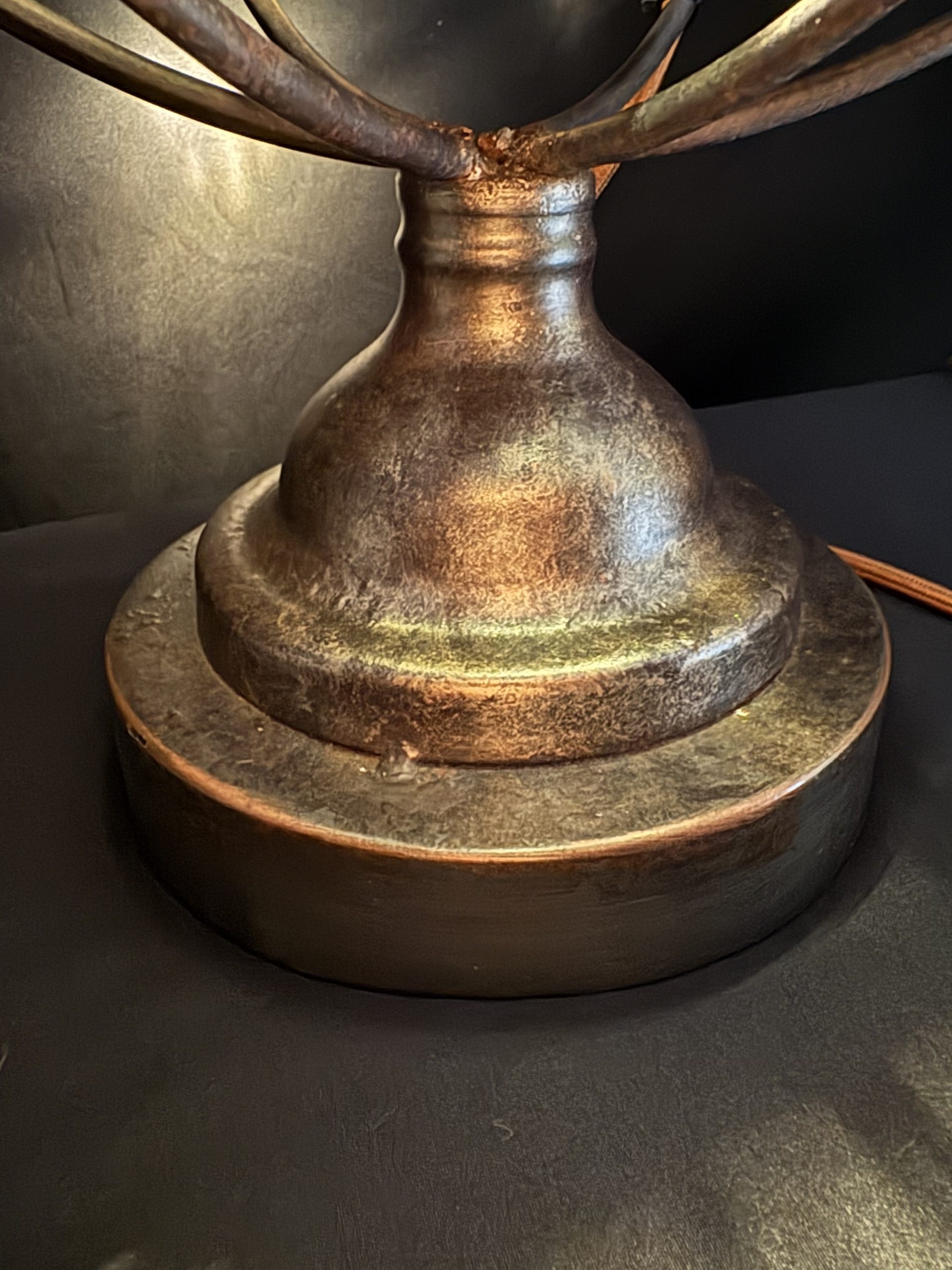 Orion’s Orb upcycled armillary lamp - Image 2