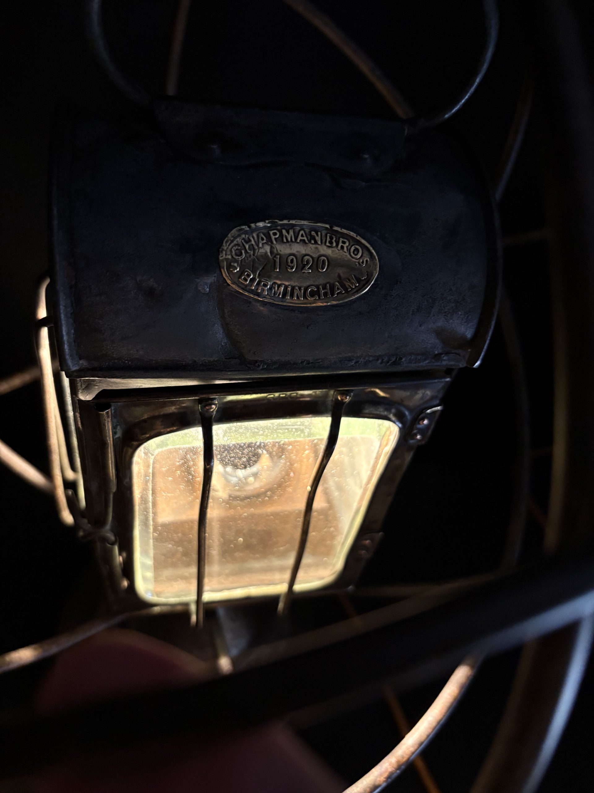 Orion’s Orb upcycled armillary lamp - Image 4