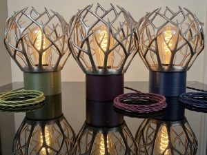Alternative view of Witchwood forestcore table lamp