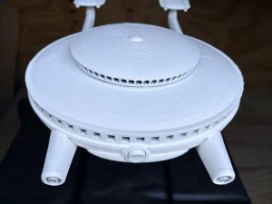Alternative view of Dalek Mothership Desk Lamp | Doctor Who 2150 AD Movie Replica Light