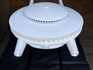 Dalek Mothership Desk Lamp | Doctor Who 2150 AD Movie Replica Light