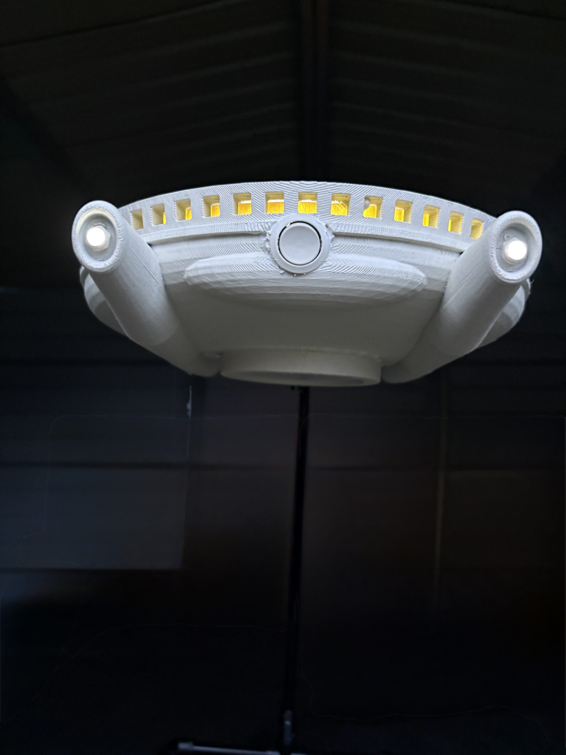 Dalek Mothership Desk Lamp | Doctor Who 2150 AD Movie Replica Light - Image 3