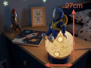 AstroBob Astronaut Moon Night Light – Children’s Space Desk Lamp - Image 4